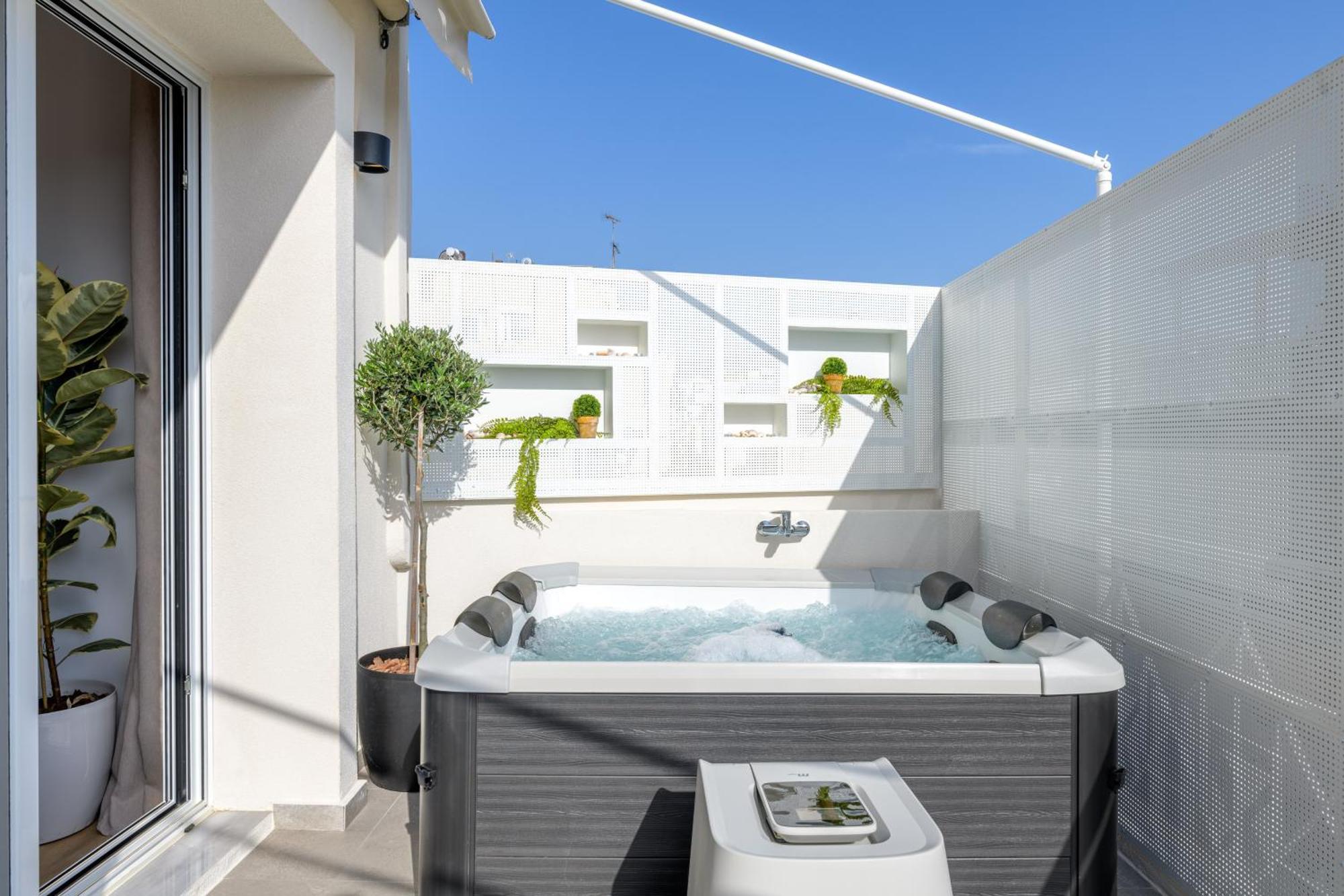 Central Sunny Loft With Plunge Pool Athens Exterior photo